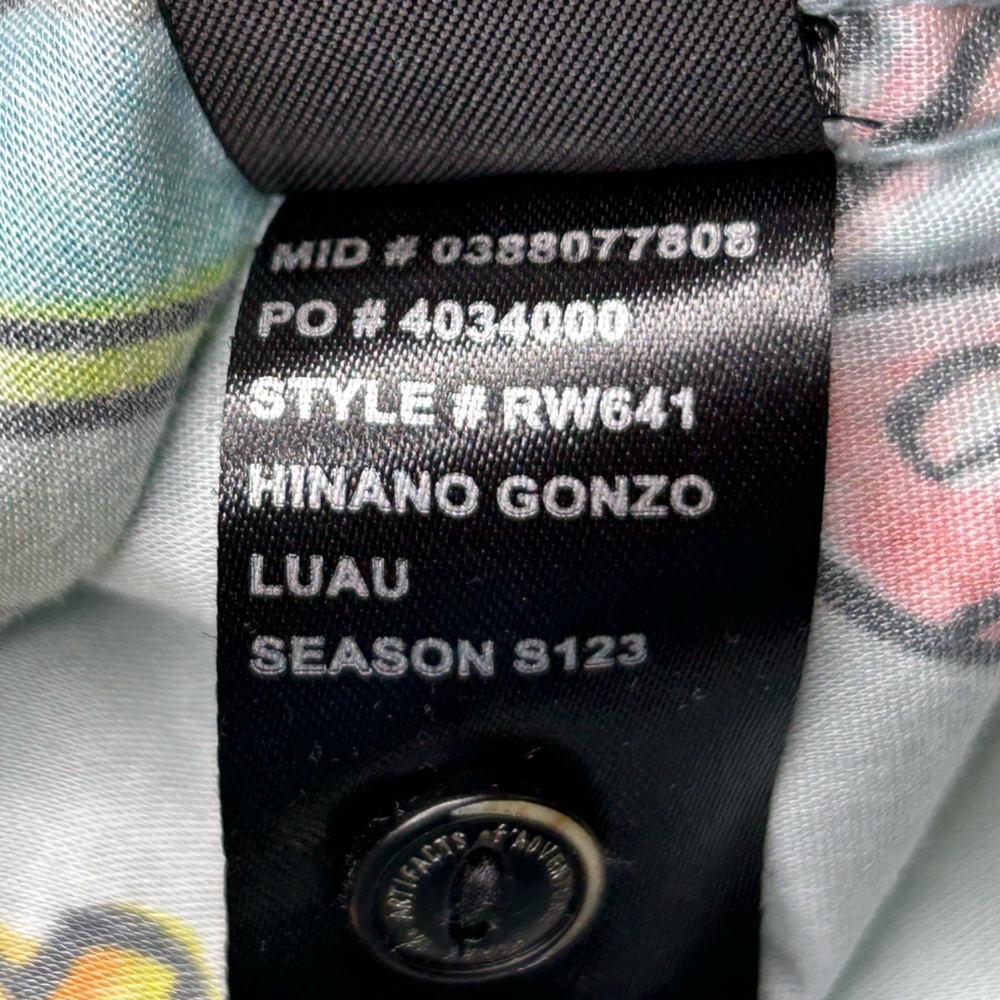 Roark Hinano Gonzo Luau Shirt Men's Medium NWT TIKI Hawaiian Resortwear Beach - Picture 11 of 15